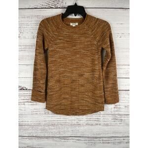 Style & Co Sweater Women's Size S Marled Pointelle Space Dye Pullover Knit Top